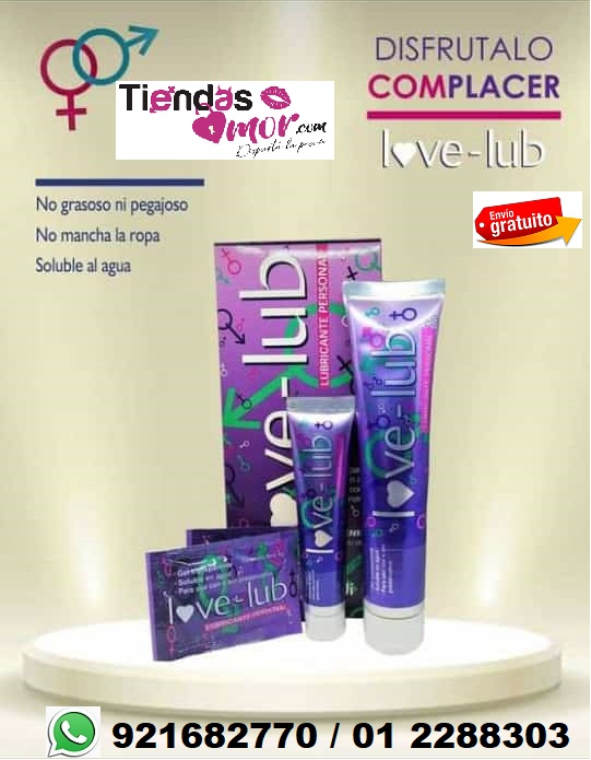 Lubricante love lub seguro y no mancha la ropa puente piedra 241